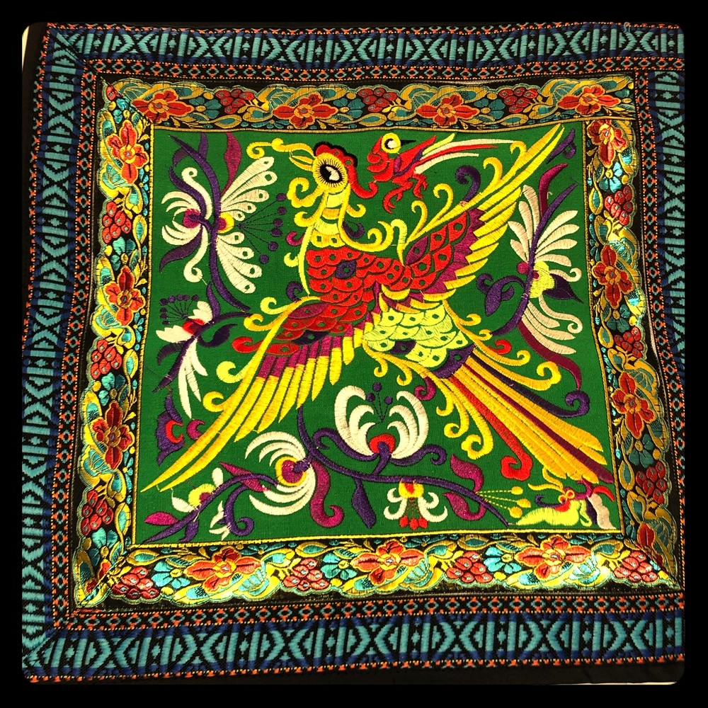 Reversible Cushion Cover and Placemat